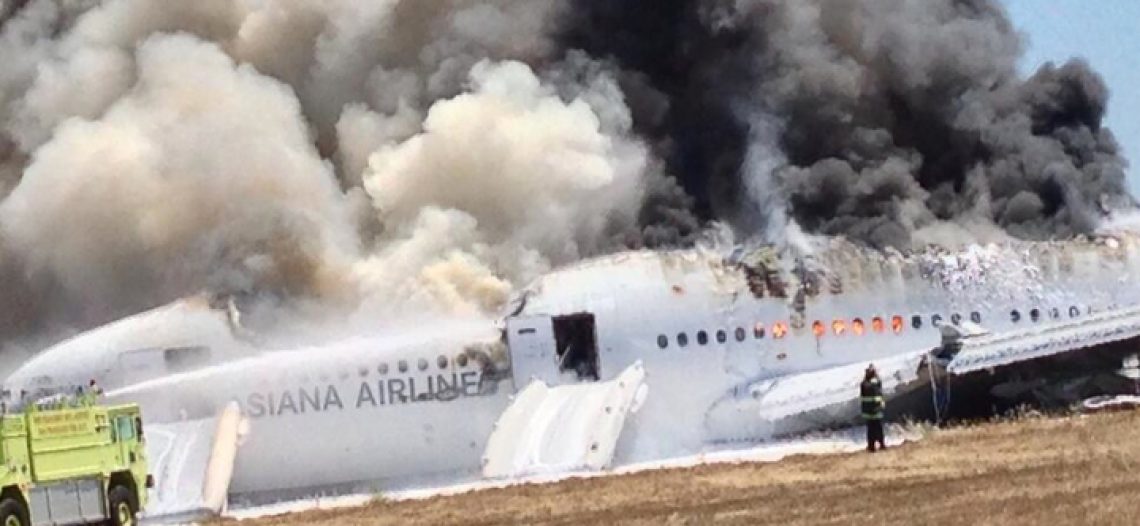Asiana crash image gallery